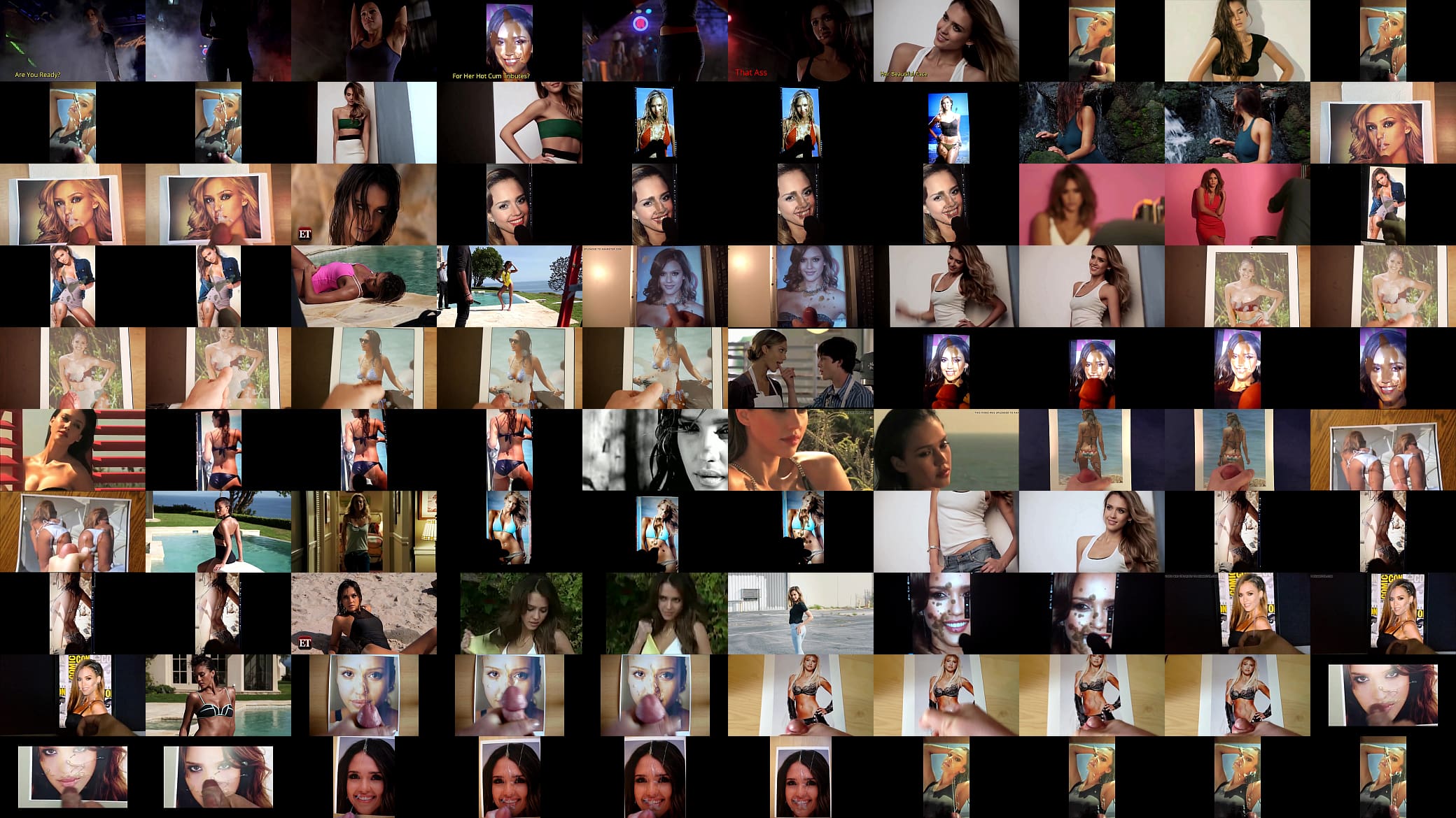 Jessica Alba Cum Tribute Compilation 预览图