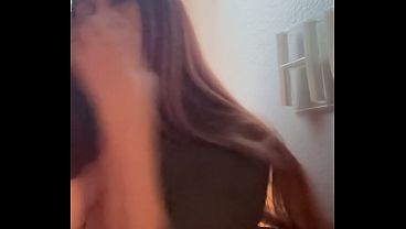 Long Hair Big Tits Milf Artemisia Love Sexy Smoker Cigarette Sesh