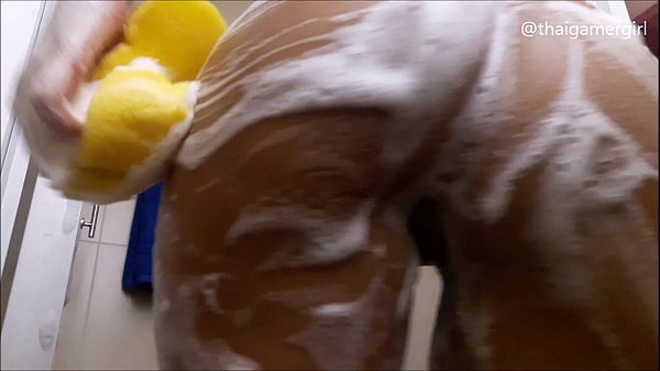 Asian Bubble Booty Camgirl Soapy Shower Ass Worship
