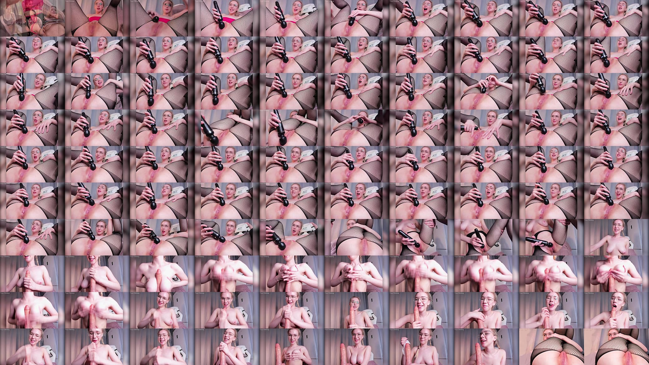 FINALLY, I&#039;M ALONE WITH MY FAVORITE VIBRATORS - Freya Erlenberg 预览图