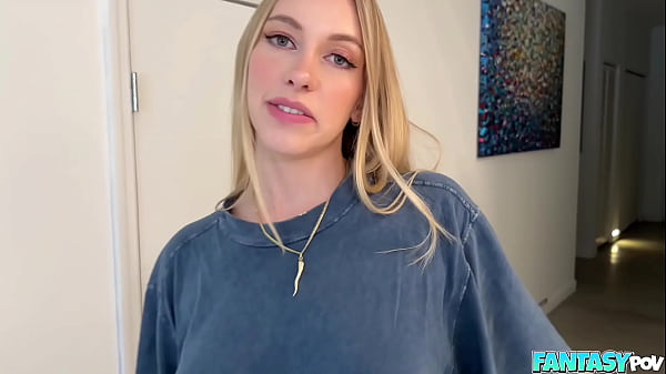 Download Video - Fucking My step Brothers Hot Blonde Girlfriend - Khloe Kapri - FantasyPOV