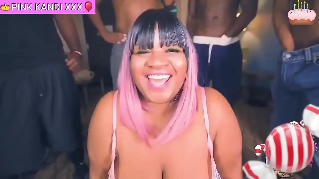 FIESTA DE CUMPLEAÑOS BLOWBANG (PINK KANDI) BBW
                       cumshot cum hardcore blowjob group oral orgasm orgy big tits big cock natural tits muchos negros