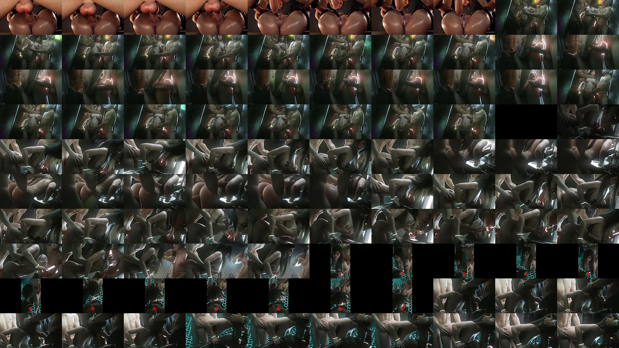 Tifa Lockhart fucks Big Black Cock Final Fantasy xxx Hentai Uncensored 预览图