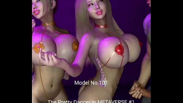 *** title trailer *** CPD-M#1 2P • Cum with - The Pretty Dancers in METAVERSE #1 (Video set 2) • Portrait