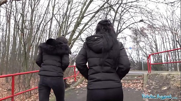 Download Video - Public Agent Real Twins stopped on the street for indecent proposals