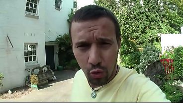 Hot Jasmine sucks on huge cock and slaves man to fuck in a hot BDSM session