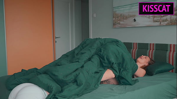 Morning Delight: Husband Wakes Wife with Tongue and Fills Her Up with Cum in Bed