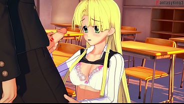 Issei get horny with a blowjob and fucks Asia Argento | HS DXD NTR Madness Episode 14 | Full Movie & Sheer or PTRN: Fantasyking3