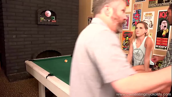 Cum Eating Cuckolds - Hollie Mack's hubby lost her in a pool game