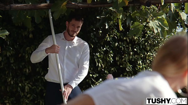 Download Video - TUSHY Stunning Nancy seduces coworker for her anal fantasy