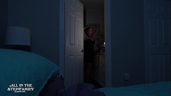 StepSon Scared Of Thunder Hops Into StepMoms Bed - AITSFS1E6 Scene 2/3