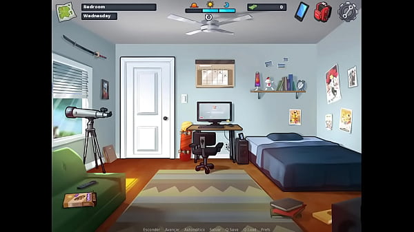 Summertime Saga ep 95 - I made the teacher cum using the remote control