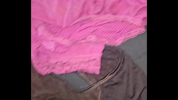 Pre Cum On Wife Pussy Stain Panties