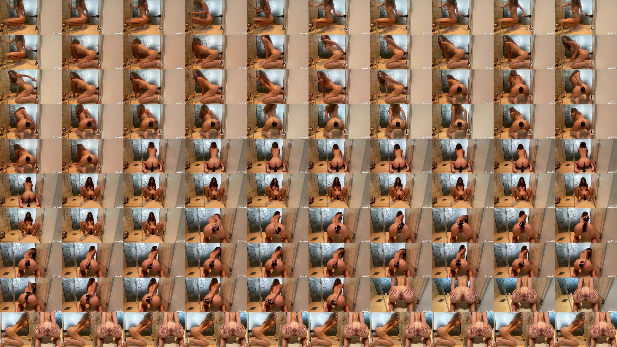 Fucking My Tight Ass In The Shower Makes Me GAPE - Shaiden Rogue 预览图