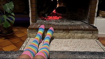 Chill by the fireplace with us! 5 min
