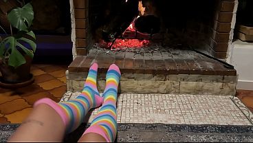 Chill by the fireplace with me!