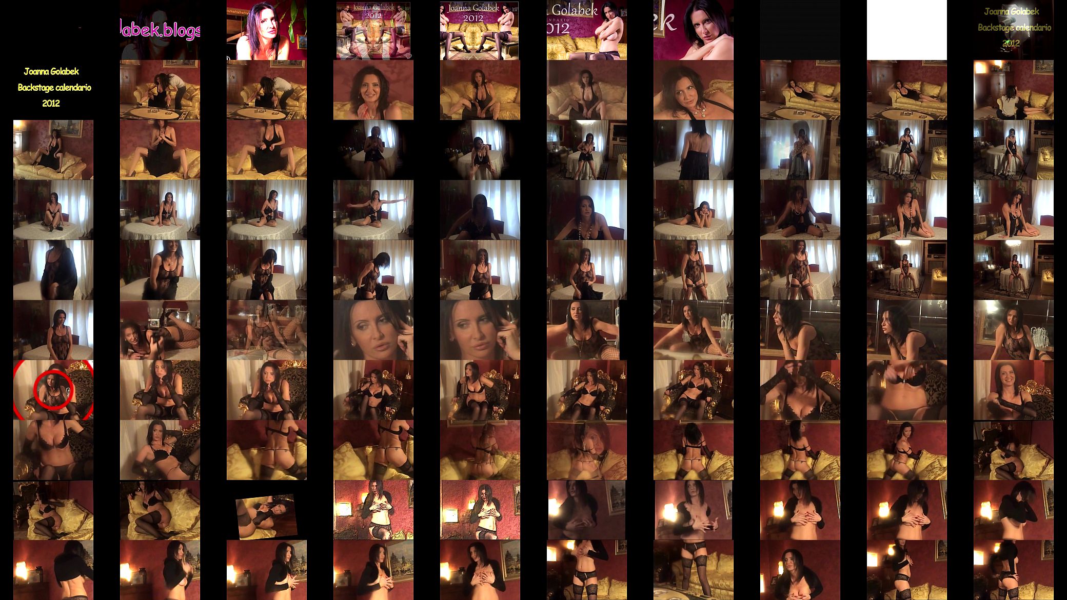 Joanna Golabek backstage calendario 2012 parte 1 预览图