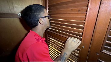 My dwarf perverted stepfather hiding in the closet while they pound my pussy with a hard fuck.