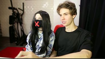 18-year-old gamer girl fucks after our first date on stream