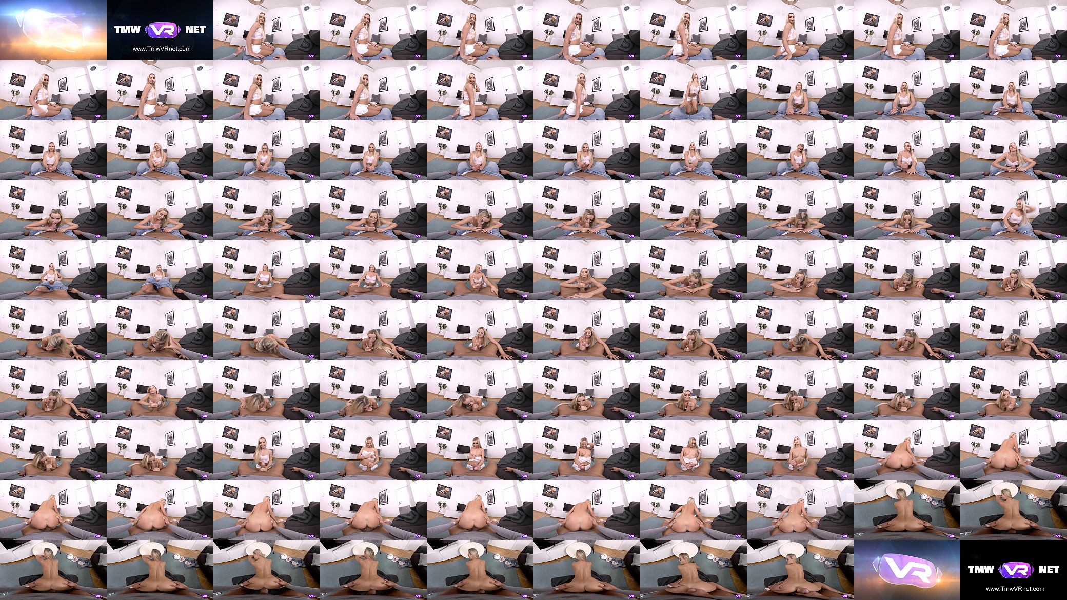 TmwVRnet.com - Victoria Pure - Blonde ass gets sticky with sperm 预览图