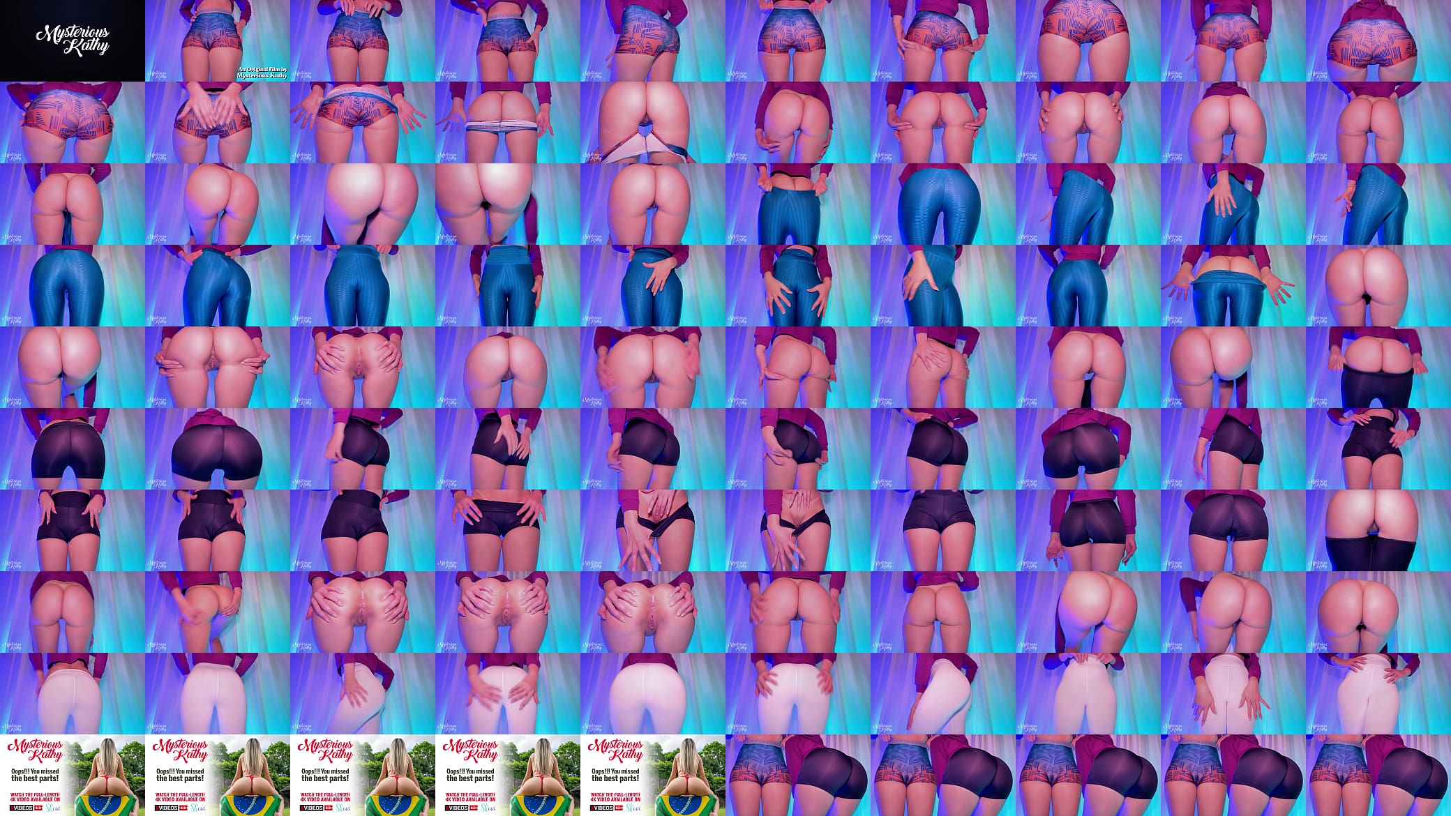 I Tried On Booty Shorts and Leggings and My Cameltoe Popped Out Hard - MysteriousKathy 预览图