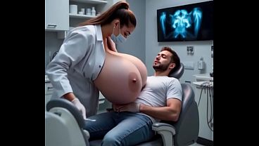 3D AI HQ Breast Expansion Big tits Firm tits Solo dentist POV wSound added