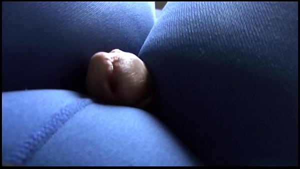 Blue pantyhose fuck and cum