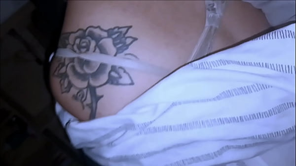 Young Latina seen under the covers - very morbid!