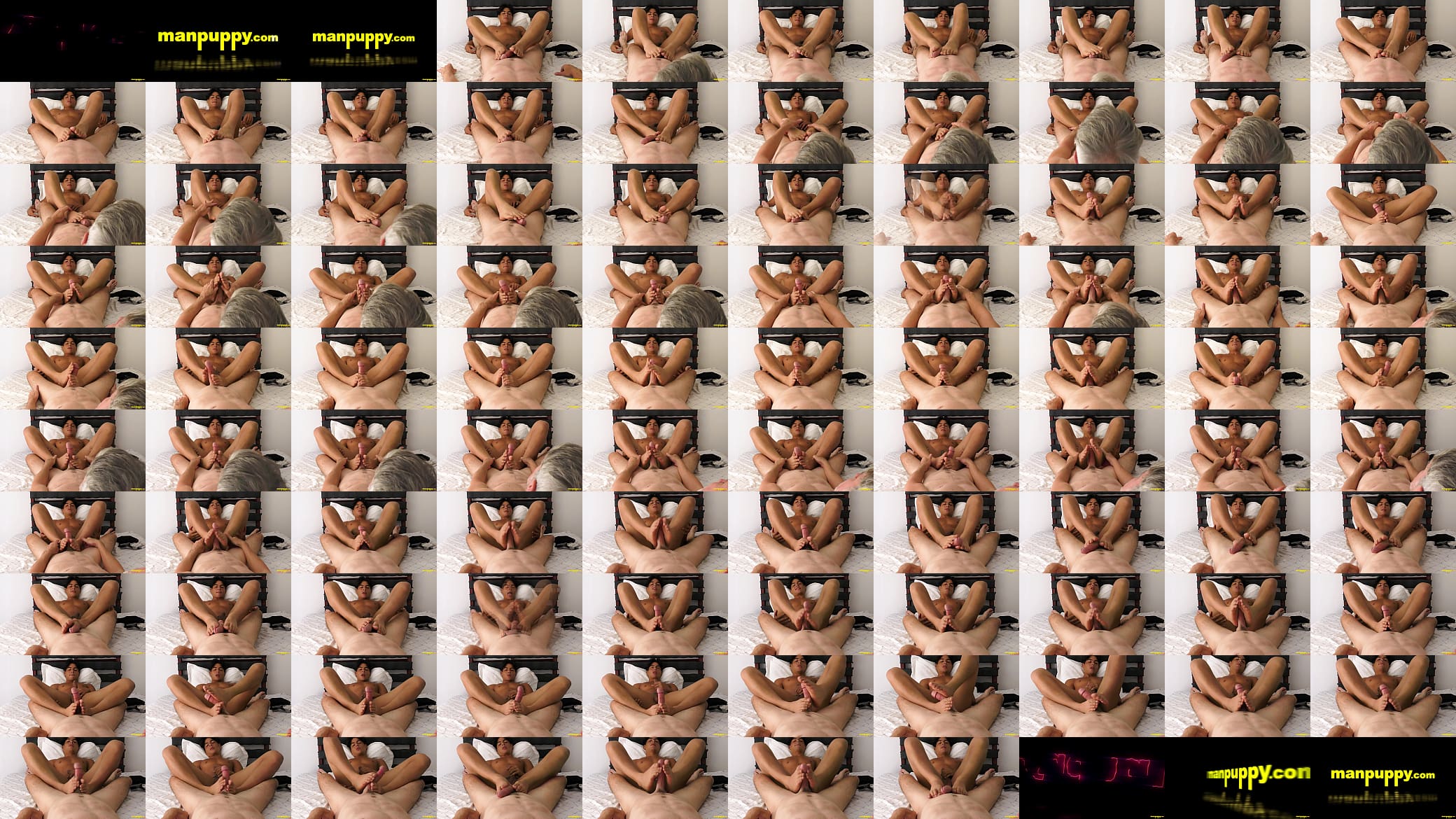 Richard gets a footjob from a cute Latino twink 预览图