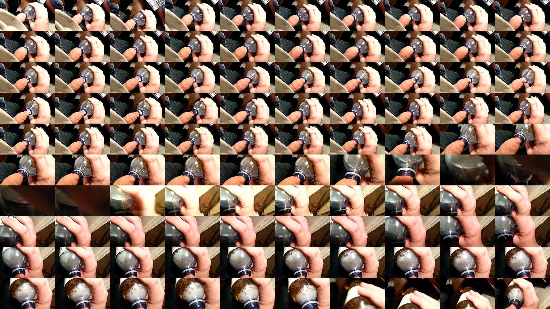 pissing in a bottle 预览图