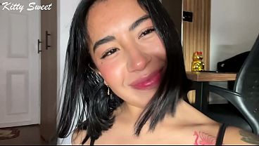 I couldn't stop squirting with my panties on