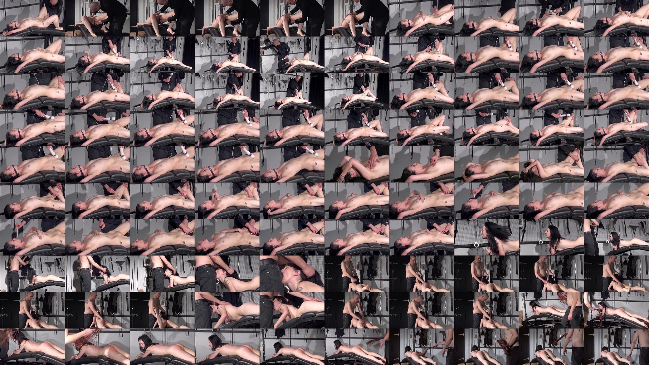 Gagged amateur slaves sextoy domination and spanked blowjob of whipped submissiv 预览图
