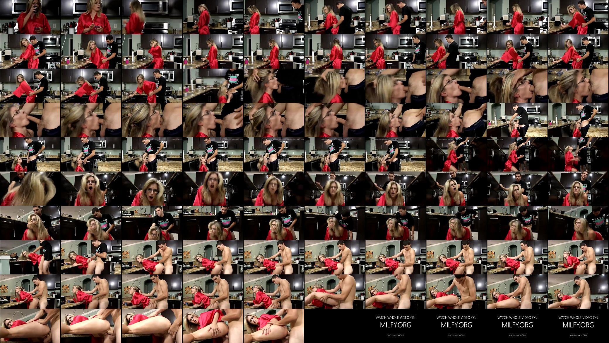 step Mom gets Breakfast Creampie from StepSon Cory Chase 预览图