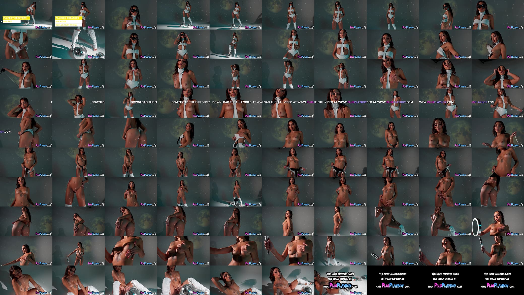 Nice big ass Latina MILF model Sisi Rose posing in hot lingerie and showed hot body 预览图