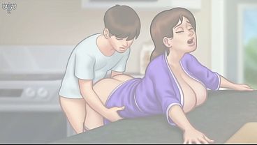 Every time I'm left alone with my stepmother at home, she leaves my balls dry - Summertime Saga