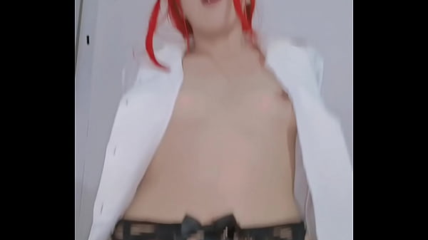 Chainsawman hentai Makima cosplay - you will be my obedient dog?