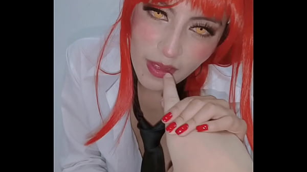 Chainsawman hentai Makima cosplay - you will be my obedient dog?
