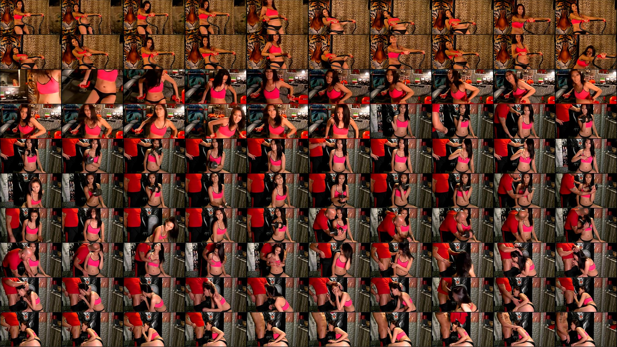 PERSONAL TRAINER WITH FEMALE CLIENT WORKING OUT &amp; MORE ! MAXXX LOADZ THE BEST ACTOR IN PORN ! 预览图