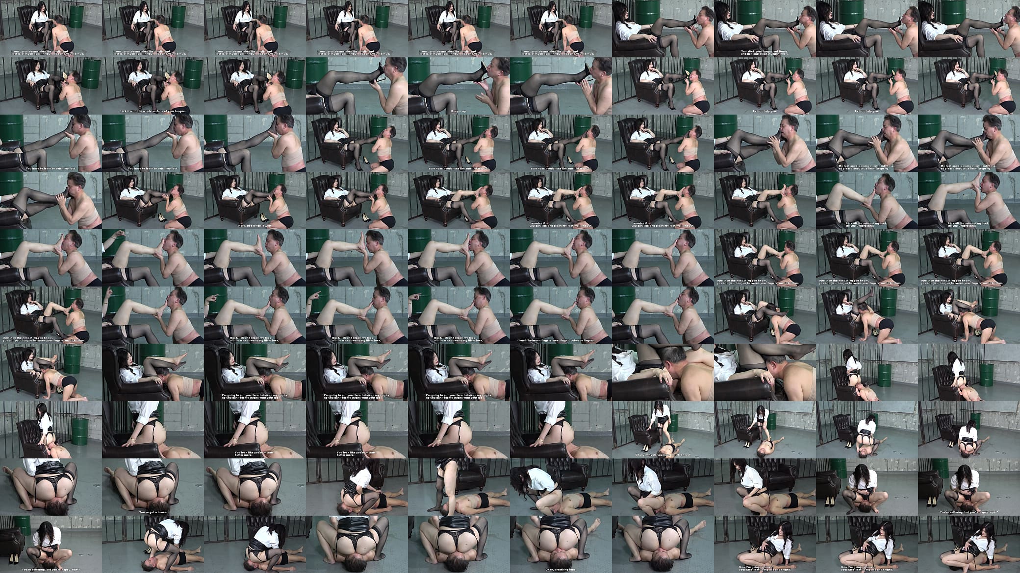 Japanese Femdom Tomeki Foot Worship and Facesitting 预览图