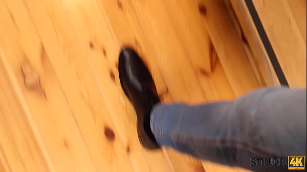 Download Video - STUCK4K&period; Lucky guy penetrates irresistible stuck girl Mia Trejsi muff