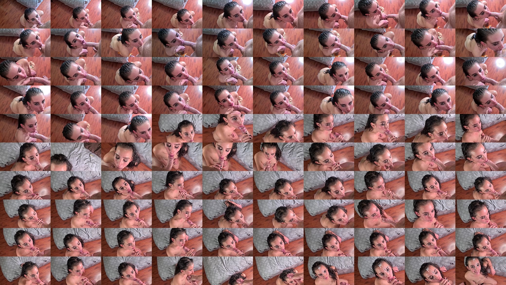 Cock sucking slut loves getting a huge facial 预览图