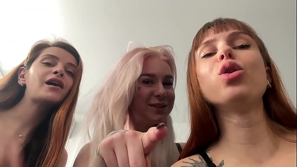 Agata, Kira And Sofi - Triple POV Spitting And Verbal Humiliation