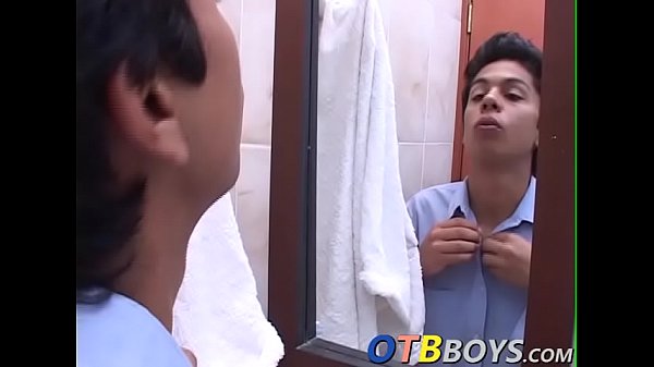 Handsome butt buddies have one sexy party in th...