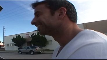Stunning blonde tastes a cumshot on her mouth