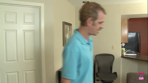 In a fabulous threesome blonde Alice receives two big cocks in her pink hole