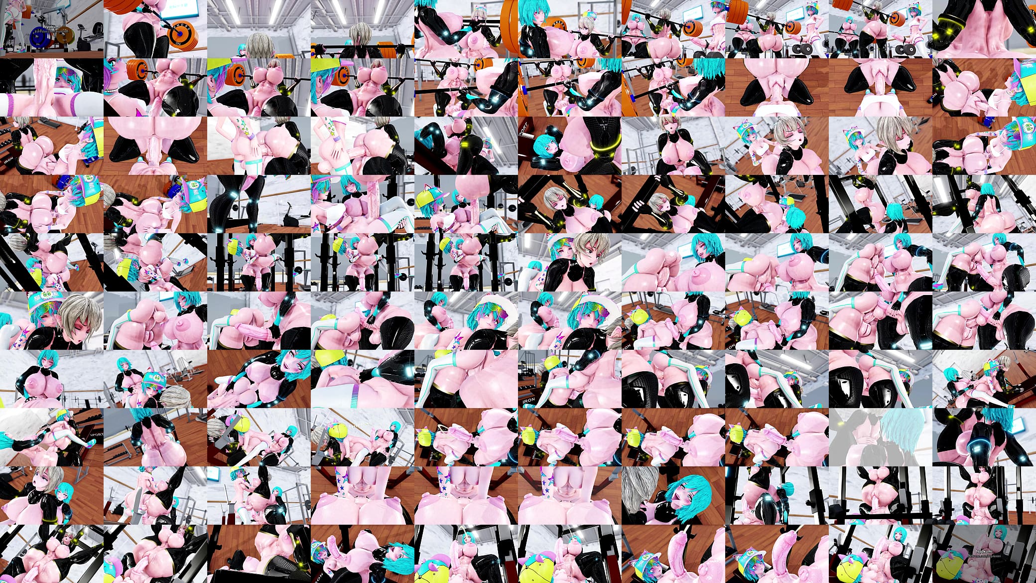 futa Lewd Gym HD 预览图