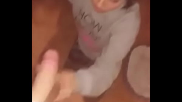 Download Video - Jerking off while she rubs my nuts and smiles at me