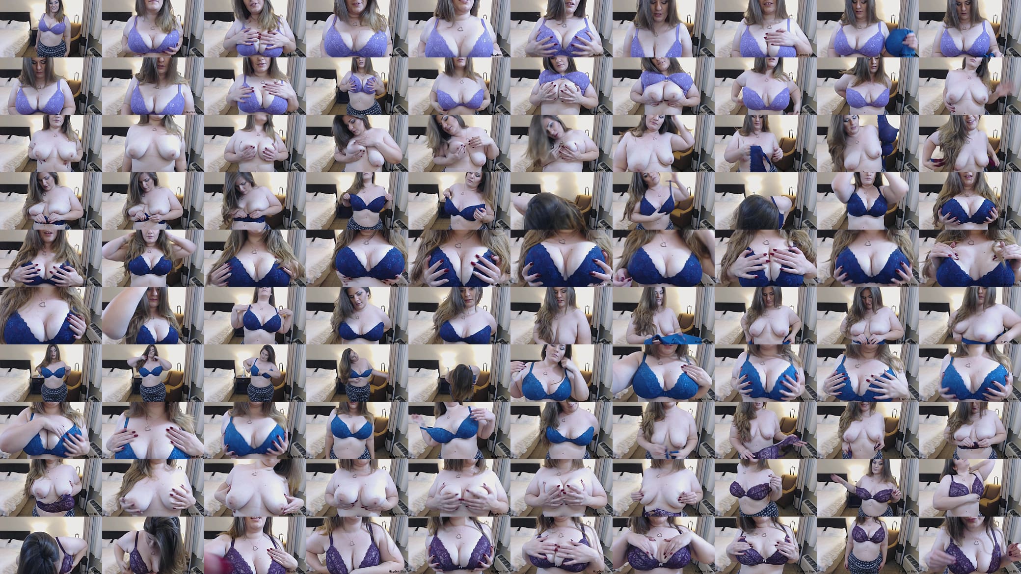 Thick BBW bra try on haul 预览图