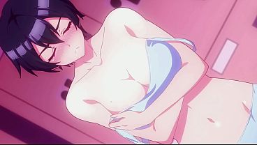 HENTAI He's the only one who gets an erection in the whole academy (Sex scenes). Ep 1-8 raw and uncensored.