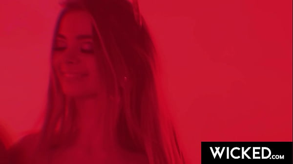 Wicked - Hot Threesome With Blonde & Brunette In Alternate Reality